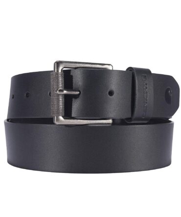 Carhartt Bridle Leather Roller Buckle Belt Front View