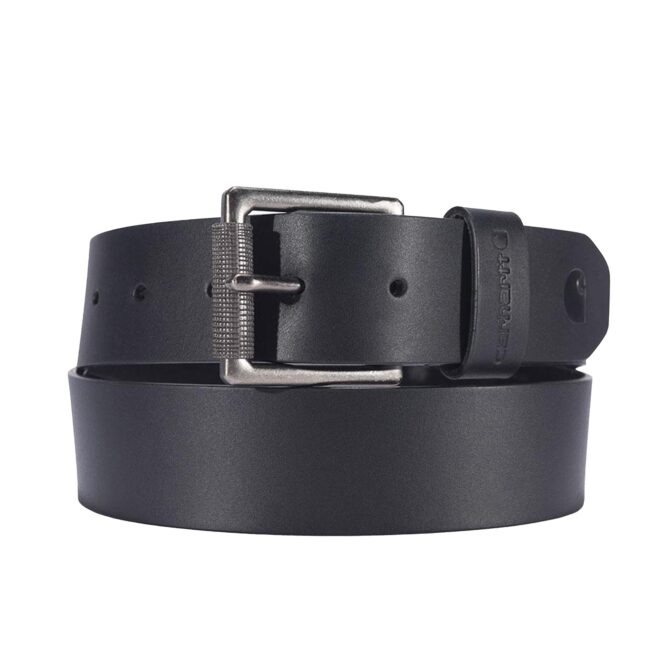 Carhartt Bridle Leather Roller Buckle Belt Front View