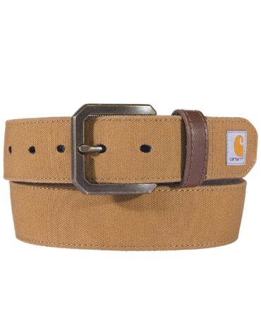 Carhartt Canvas Duck Belt Front View