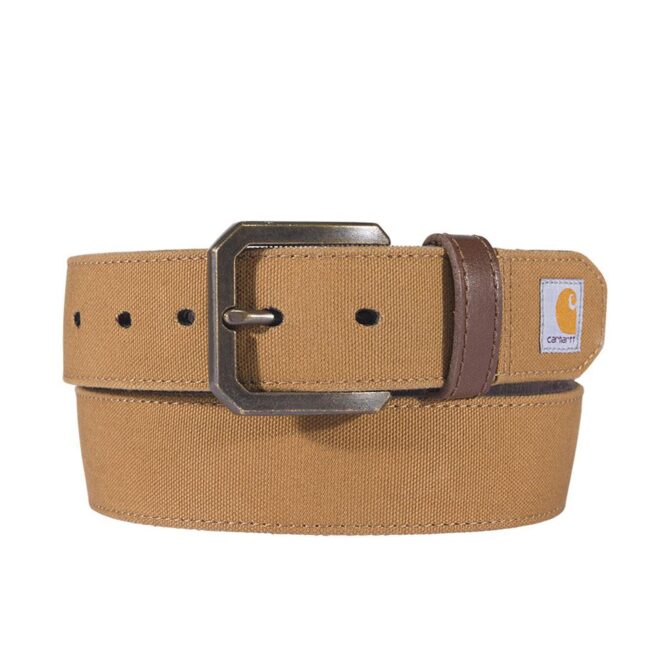 Carhartt Canvas Duck Belt Front View